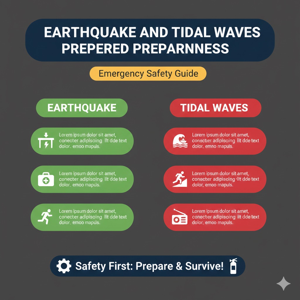 Earthquake & Tidal Waves Preparedness
